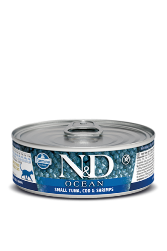 N&D Ocean Tuna,Bakalar i Škampi